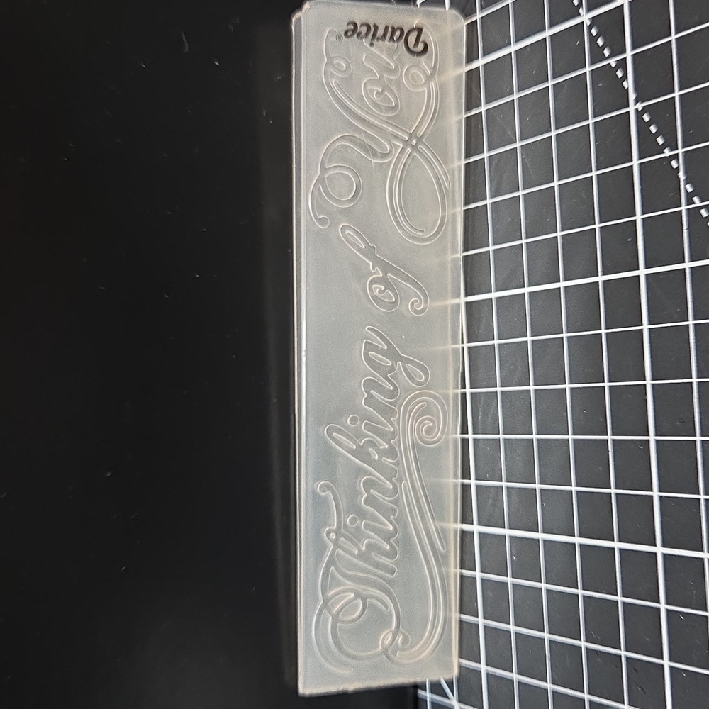 Thinking of You Embossing folder Darice